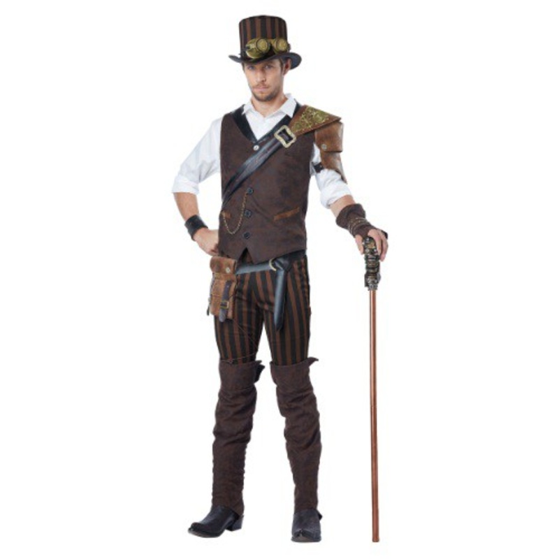 Adult Steampunk Adventurer Costume Small