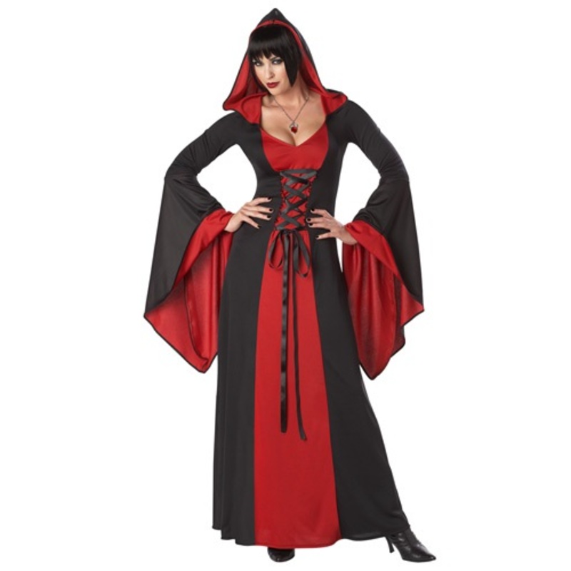 Deluxe Hooded Robe Costume for Women X-Small