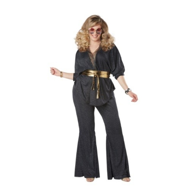 Disco Dazzler Plus Size Women's Costume 1X