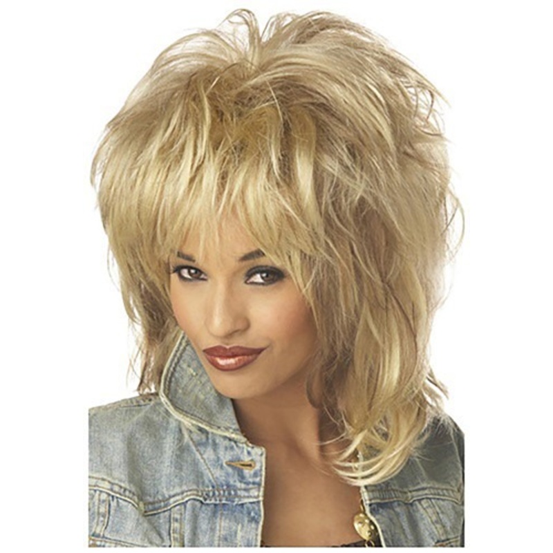 Women's Rockin Soul Blonde Wig Standard