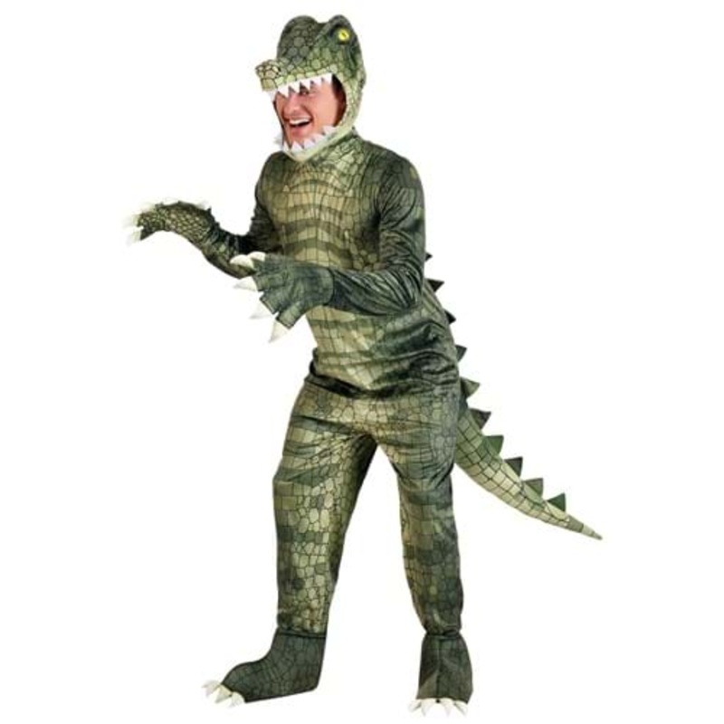 Adult Dangerous Alligator Costume Small