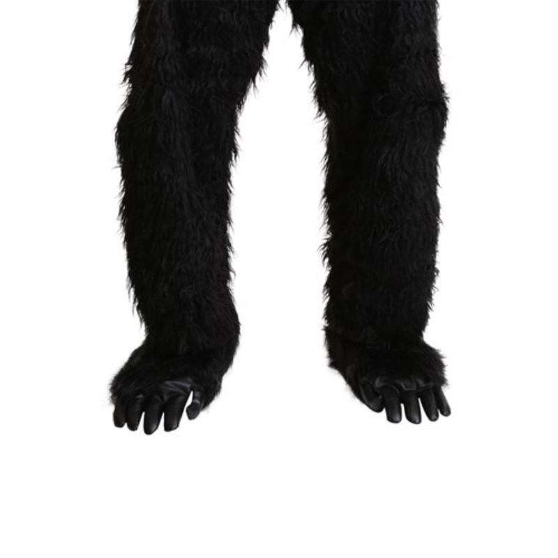 Adult Gorilla Costume Foot Covers Standard