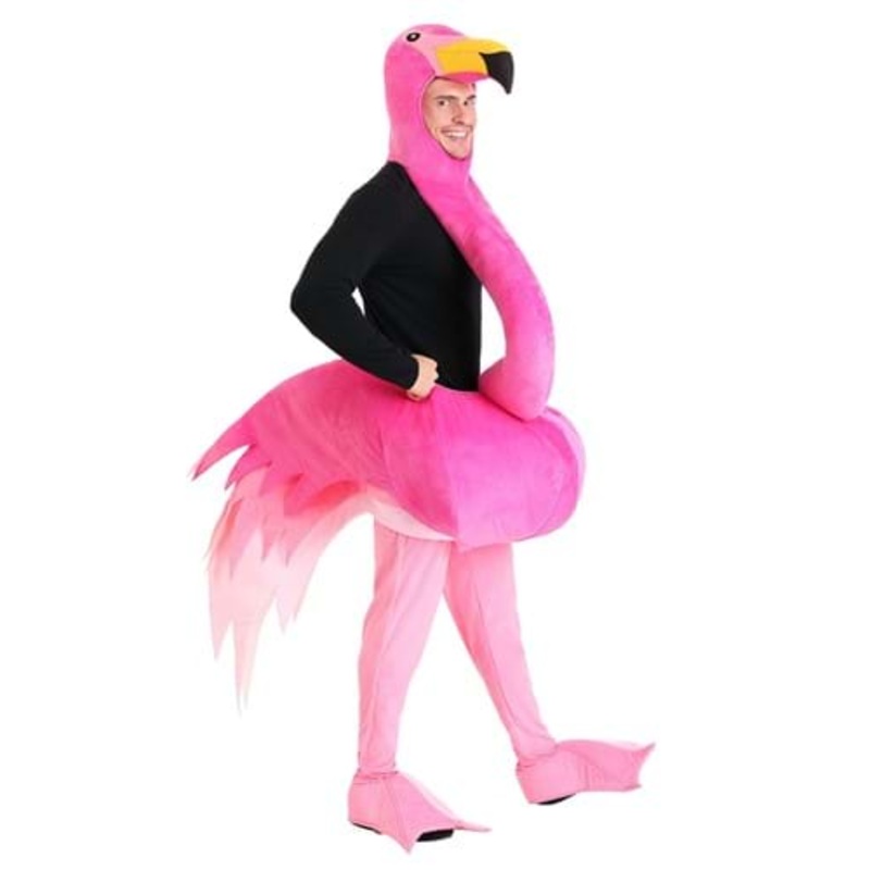 Adult's Graceful Flamingo Costume X-Small