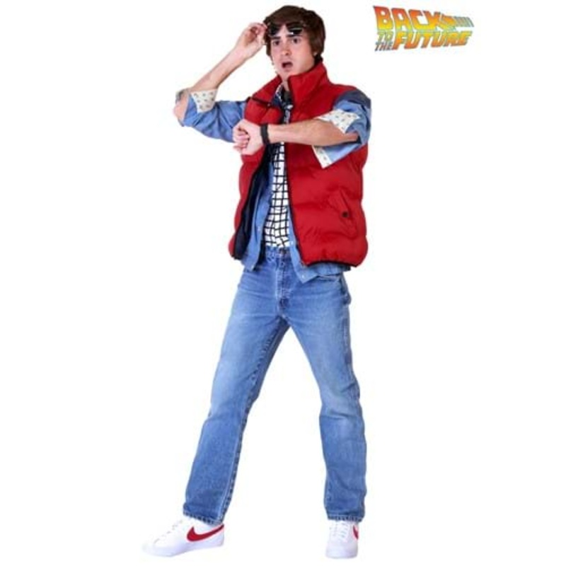 Back to the Future Marty McFly Costume for Adults X-Small