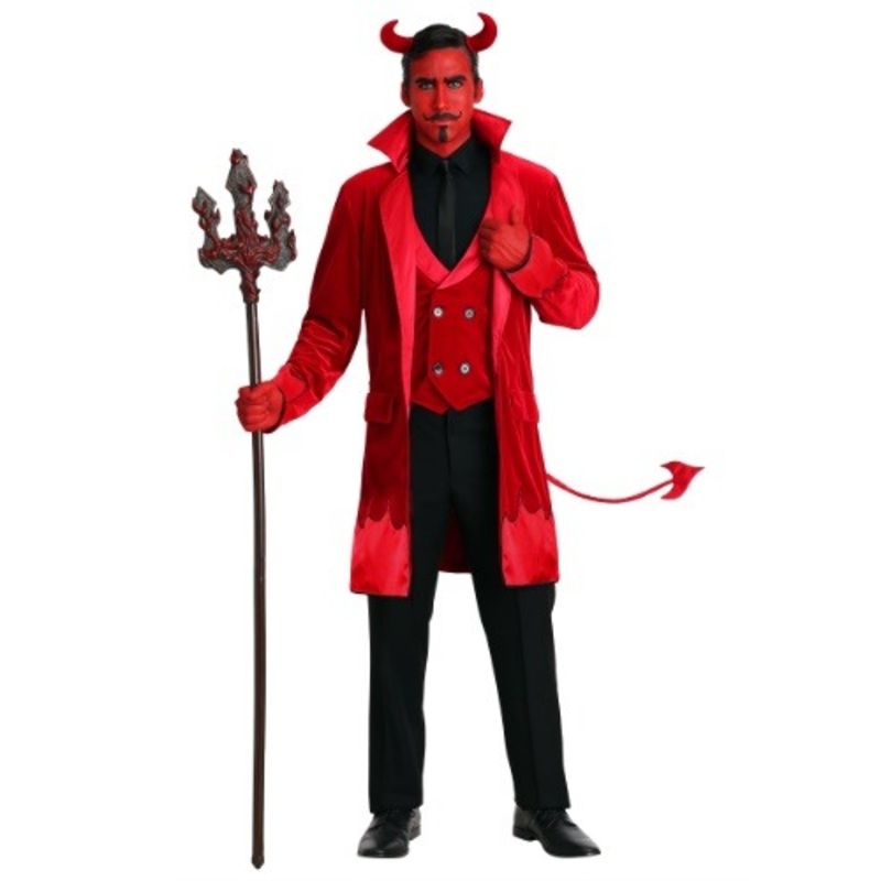 Debonair Devil Costume For Men Small