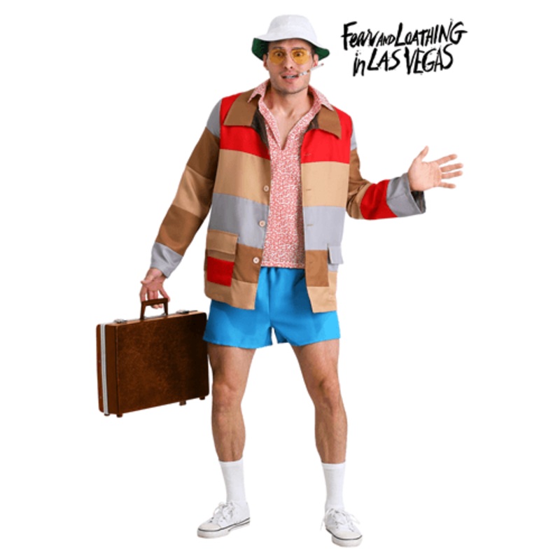 Fear and Loathing in Las Vegas Deluxe Raoul Duke Costume for Men X-Small