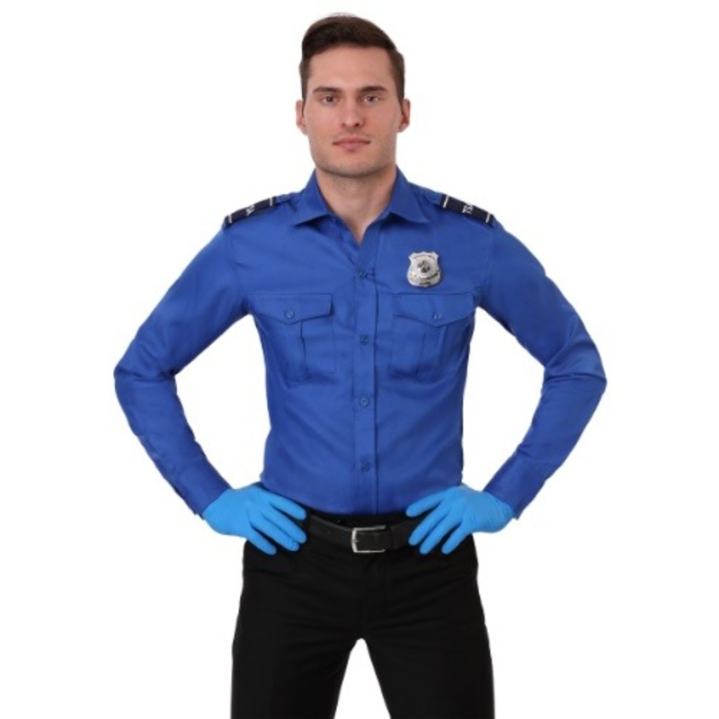 Men's Plus Size TSA Costume Shirt 2X