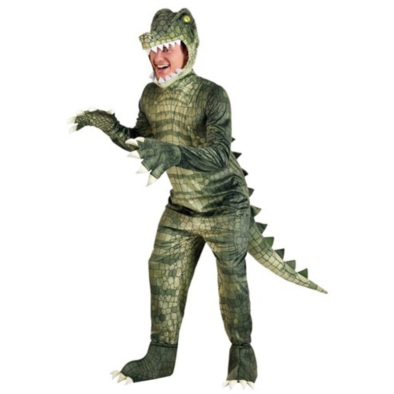 Plus Size Dangerous Alligator Costume 2X