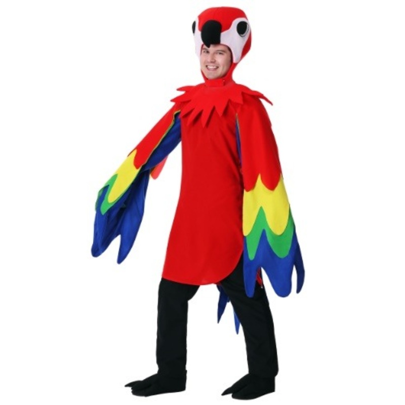 The Adult Parrot Costume X-Large