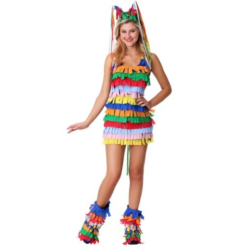 Women's Plus Size Sexy Piata Costume 1X