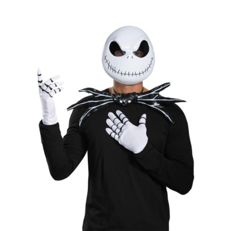 Adult Nightmare Before Christmas Jack Skellington Costume Accessory Kit Standard