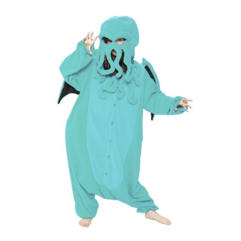 Cthulhu Kigurumi Adult Costume Onesie Standard
