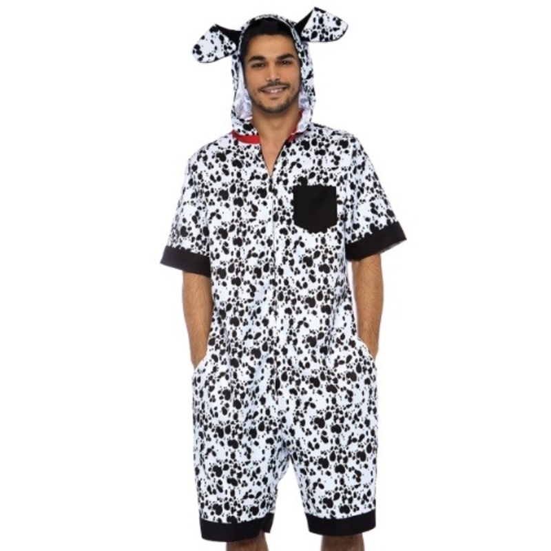 Dalmatian Dog RompHim Costume for Men X-Large
