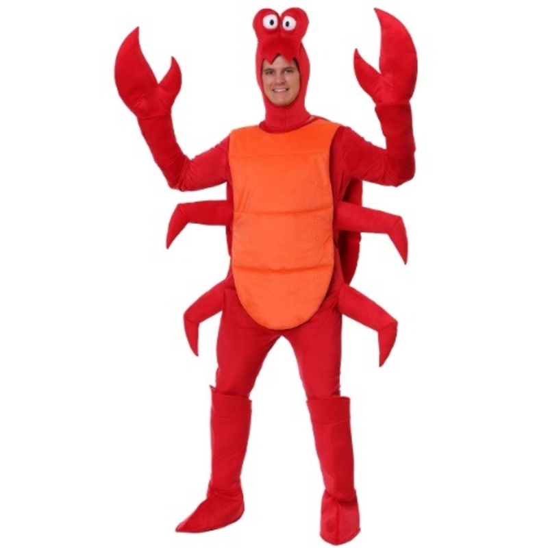 Men's Crab Costume Small