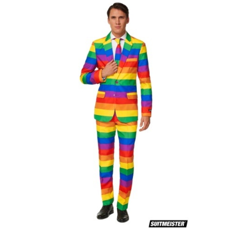 Men's Rainbow Suitmeister Suit Costume Large