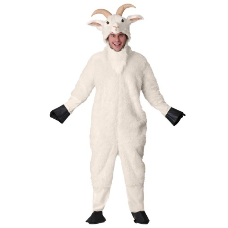 Plus Size Mountain Goat Costume for Adults 2X
