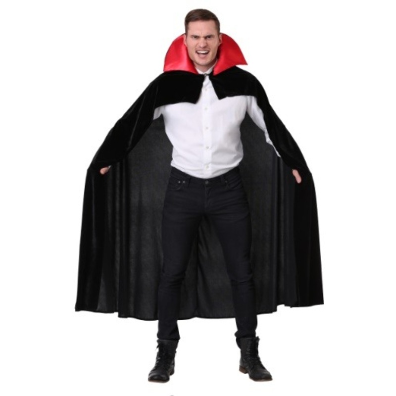 Red Vampire Costume Cloak for Adults Standard
