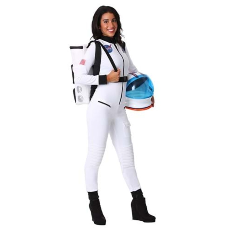 White Astronaut Costume for Women X-Small