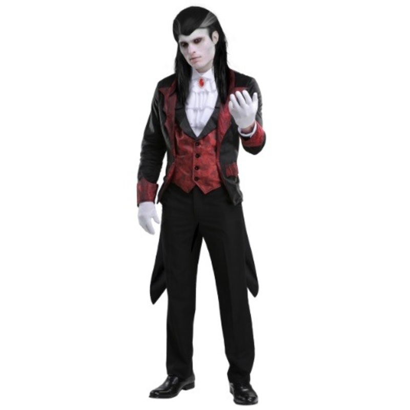 Adult Dashing Vampire Costume Large