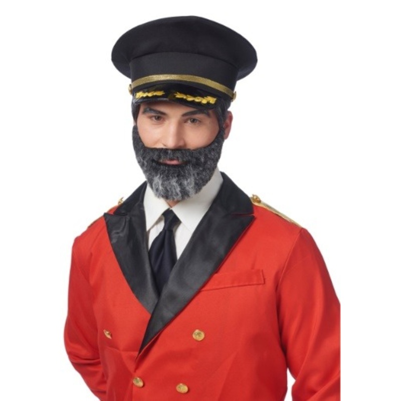 Captain Obvious Mustache and Beard Standard