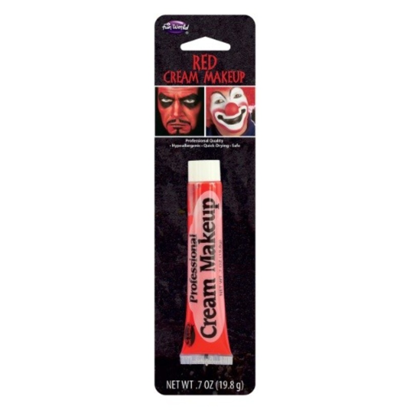 Fun World Professional Red Cream Makeup Standard