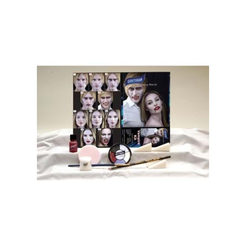 Graftobian Deluxe Gothic Vampire Makeup Kit Standard