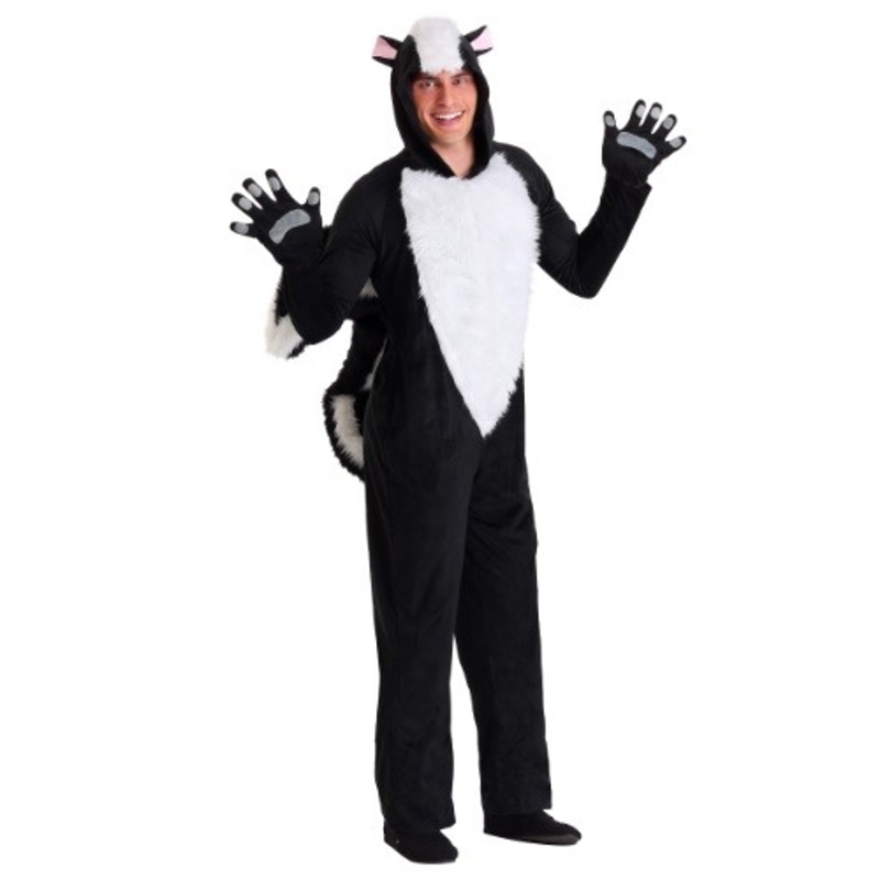 Mens Sly Skunk Costume Small