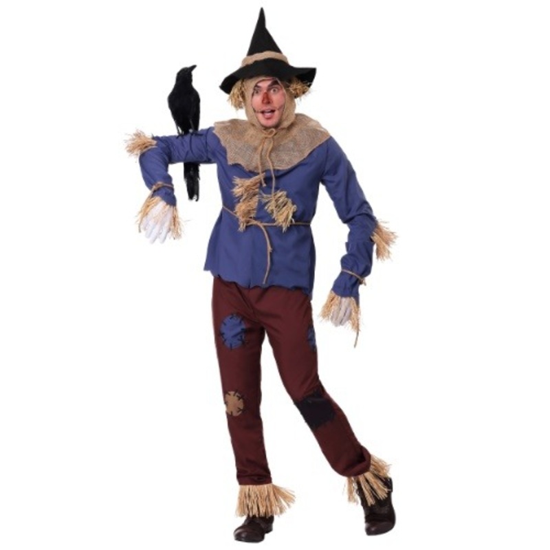 Patchwork Scarecrow Adult Costume X-Small