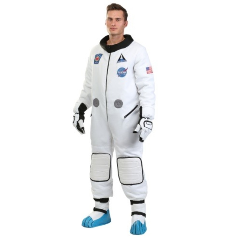 Plus Size Deluxe Astronaut Costume for Men 2X