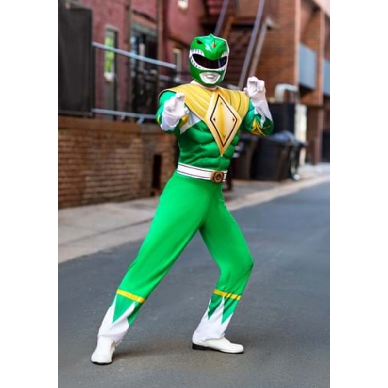 Power Rangers Green Ranger Men's Costume Medium
