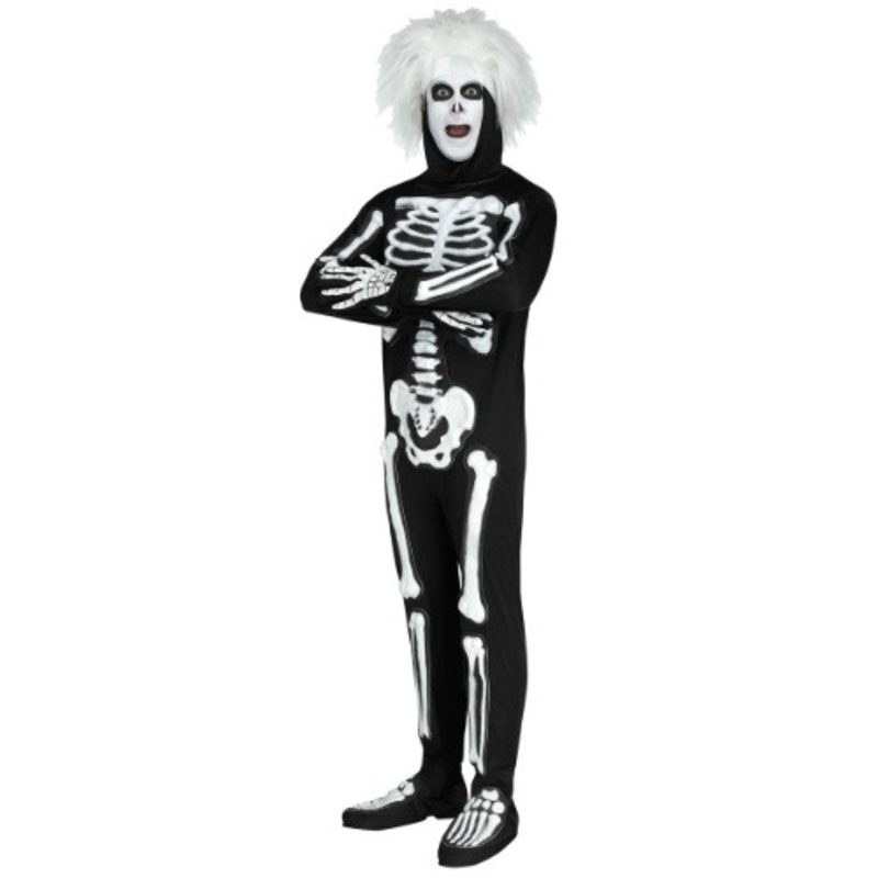 SNL Beat Boy Skeleton Men's Costume Medium