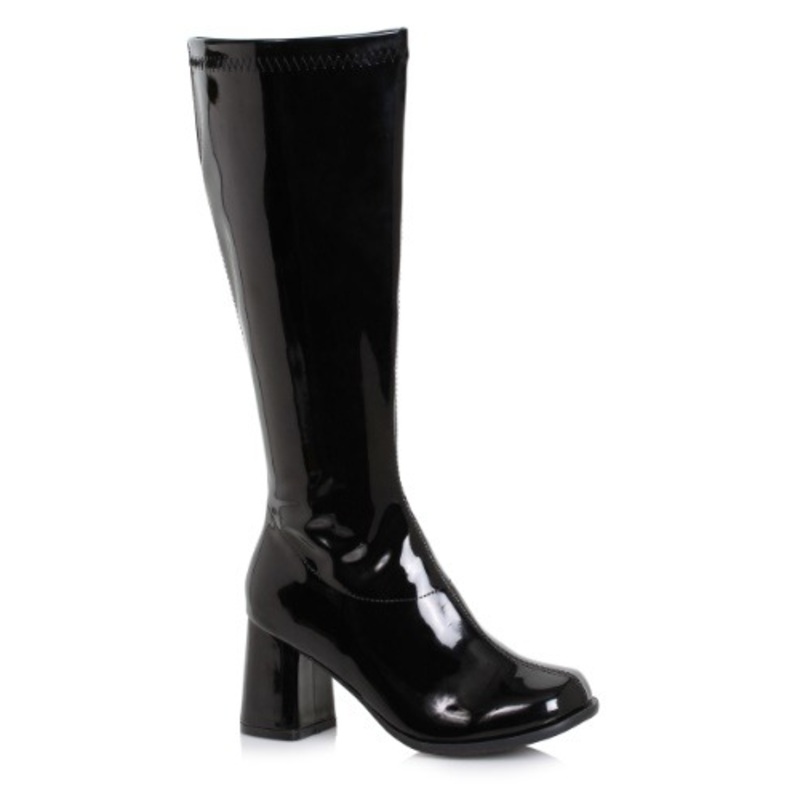 Women's Black Wide Width Gogo Boots Size 6