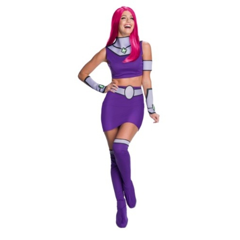 Women's Teen Titan Starfire Costume Medium