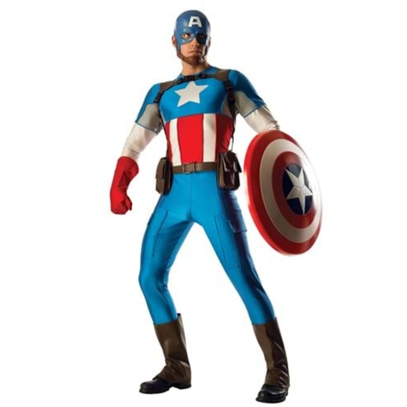 Captain America Grand Heritage Men's Costume Standard