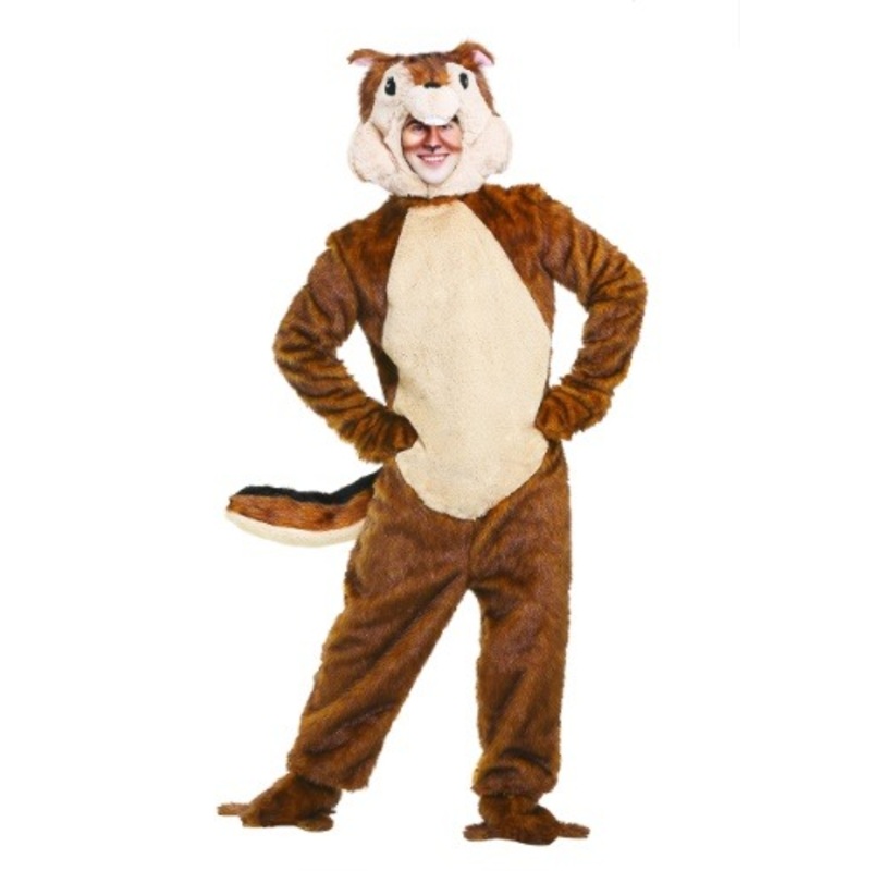 Cozy Chipmunk Costume for Adults Standard