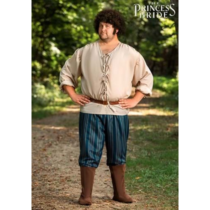 Men's Plus Size Princess Bride Fezzik Costume 2X