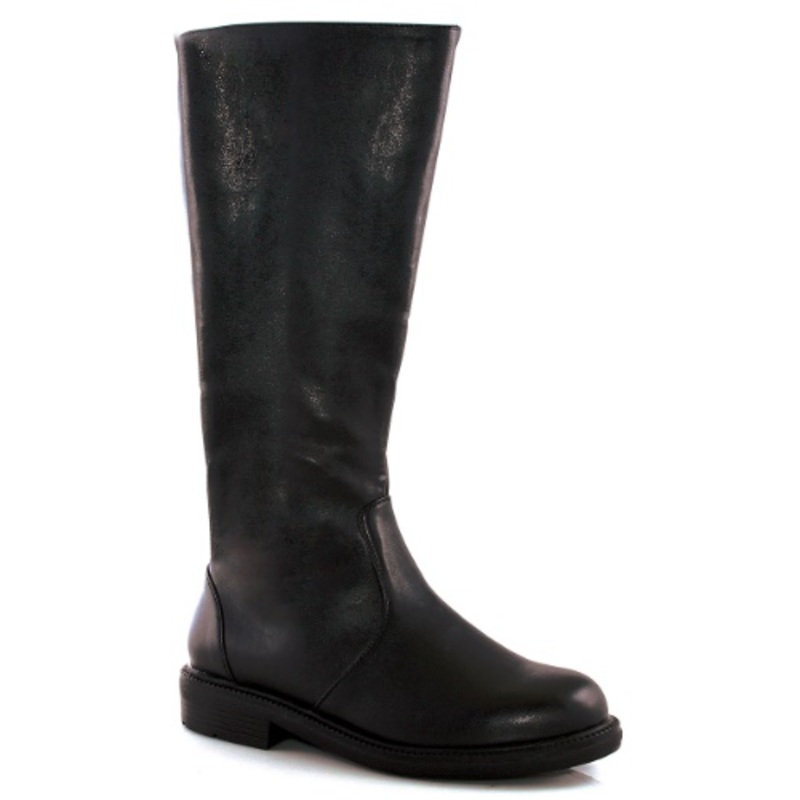 Men's Tall Black Costume Boots Small