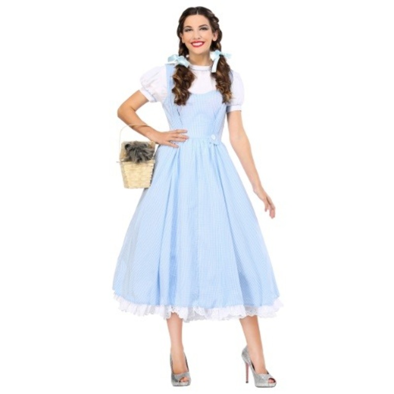 Plus Size Deluxe Kansas Girl Costume for Women 1X