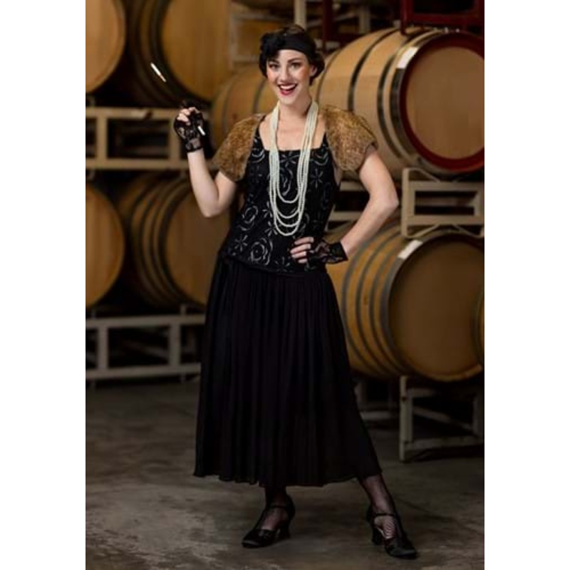 Women's Charleston Flapper Costume Dress Small