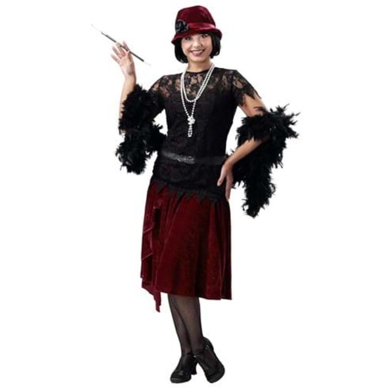 Women's Toe Tappin' Flapper Costume Dress Small