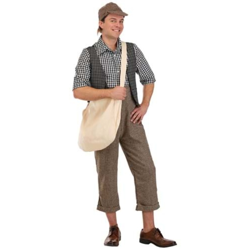 20's Newsie Costume for Men X-Small