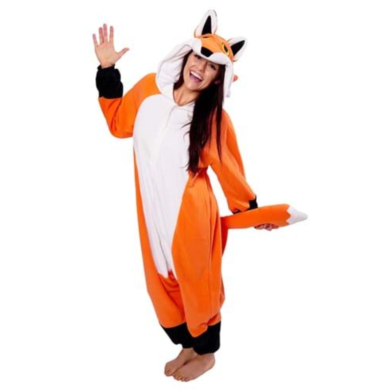 Adult Red Fox Costume Kigurumi  Standard