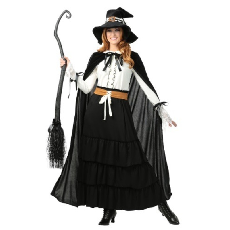 Women's Salem Witch Plus Size Costume 1X