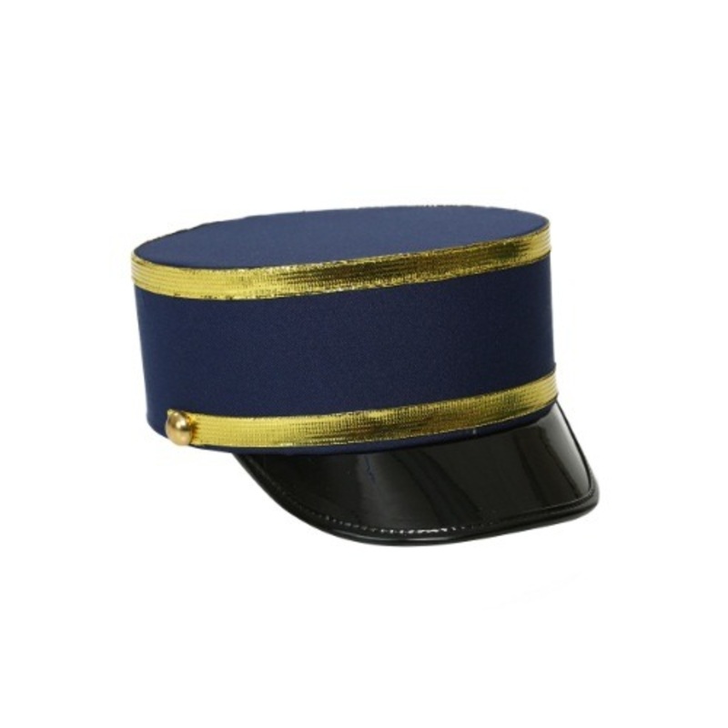 Adult Train Conductor Costume Hat Standard