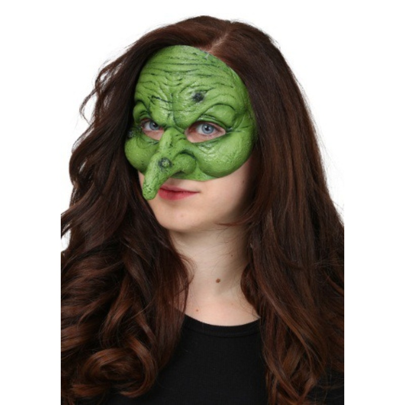 Adult Witch Half-Mask Standard