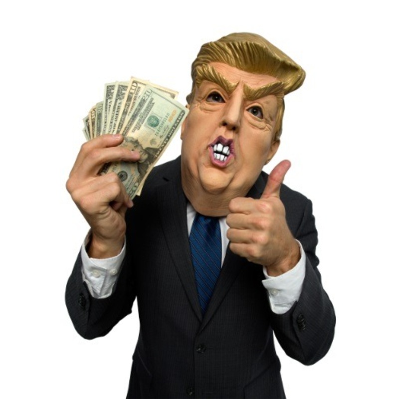 Donald Latex Costume Mask for Adults Standard