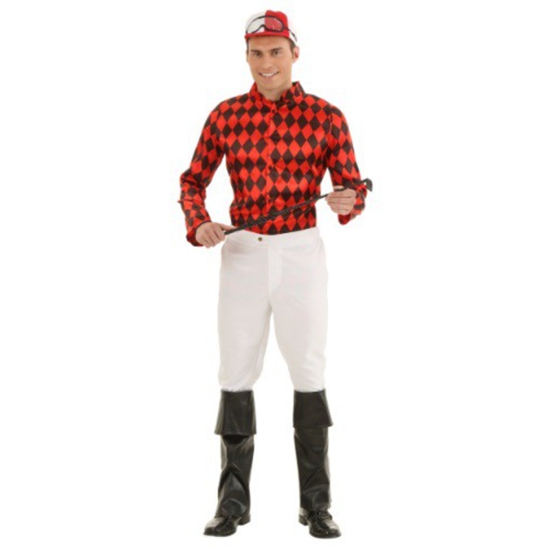 Horse Jockey Costume for Adults Small