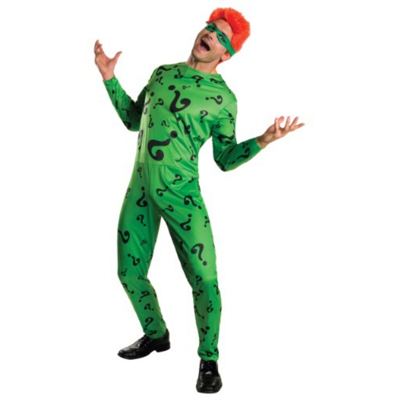 Men's DC Comics The Riddler Costume Small