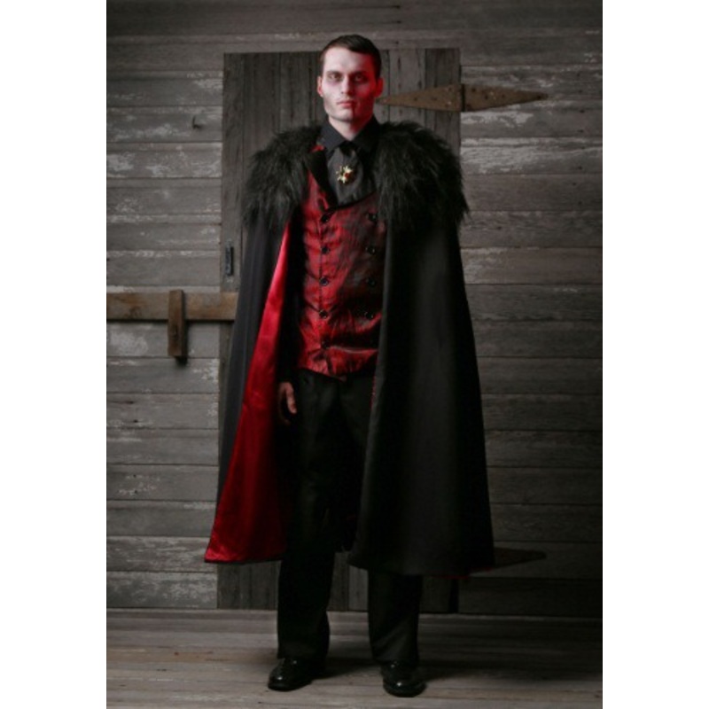 Plus Size Deluxe Vampire Costume for Men 2X