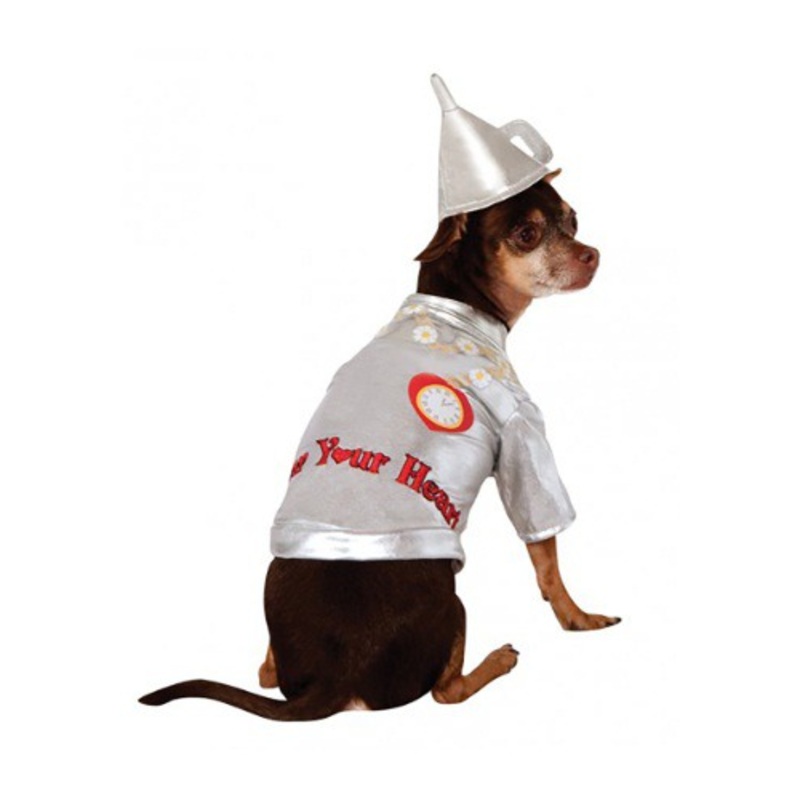 Tin Man Dog Costume Small